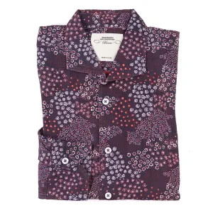 Maurizio Baldassari Printed Linen Shirt
