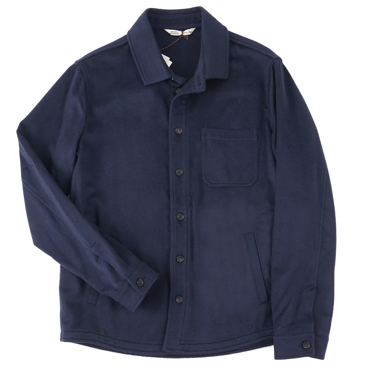 Maurizio Baldassari Solferino Cashmere Overshirt