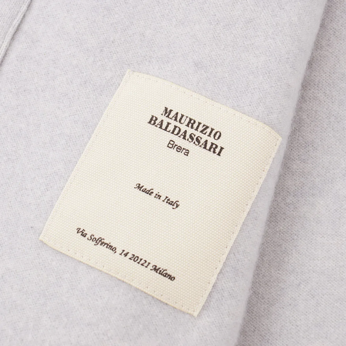 Maurizio Baldassari Solferino Cashmere Overshirt