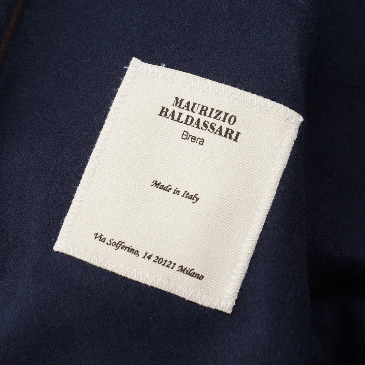 Maurizio Baldassari Solferino Cashmere Overshirt