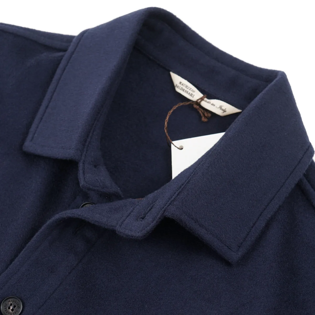 Maurizio Baldassari Solferino Cashmere Overshirt
