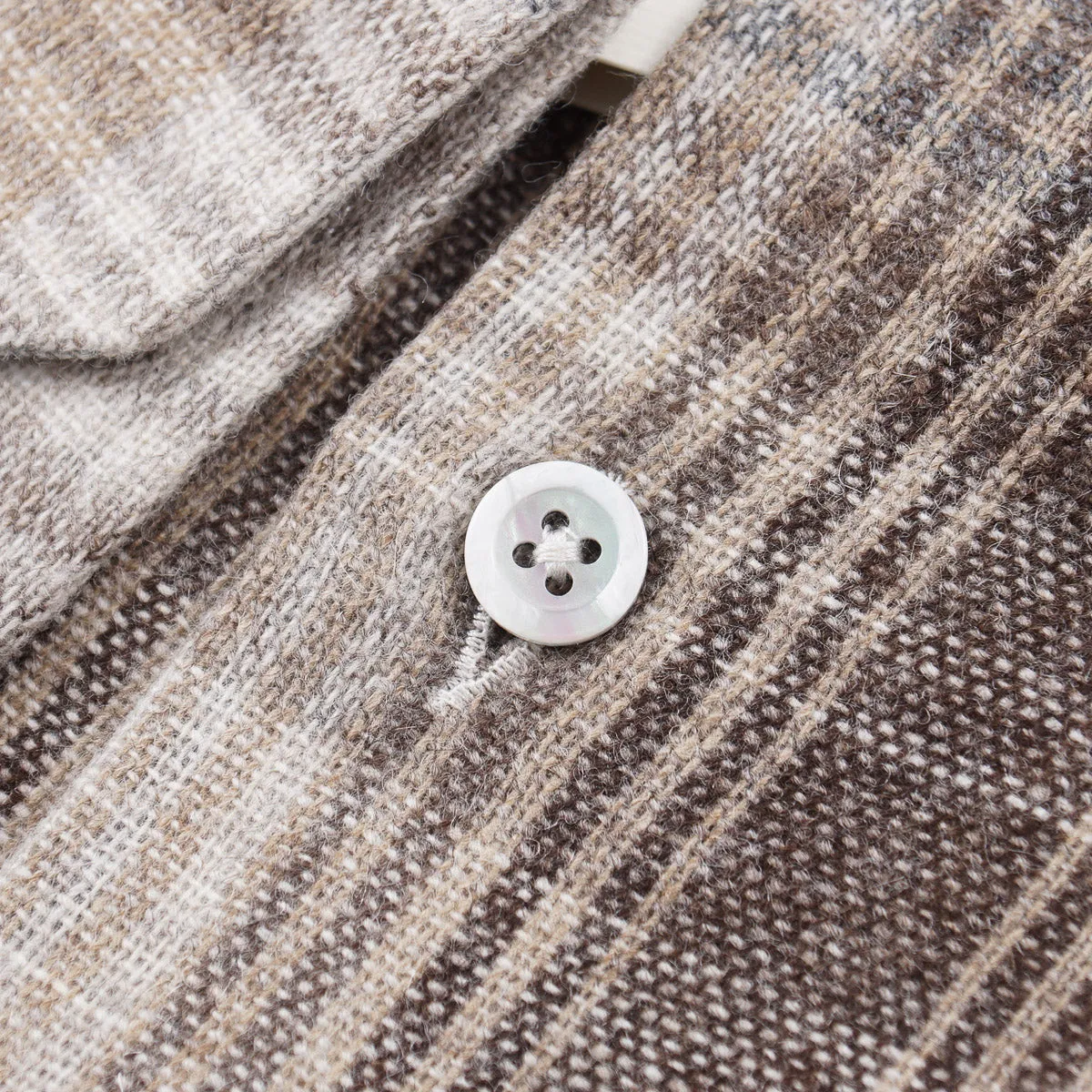 Maurizio Baldassari Wool-Cashmere Shirt