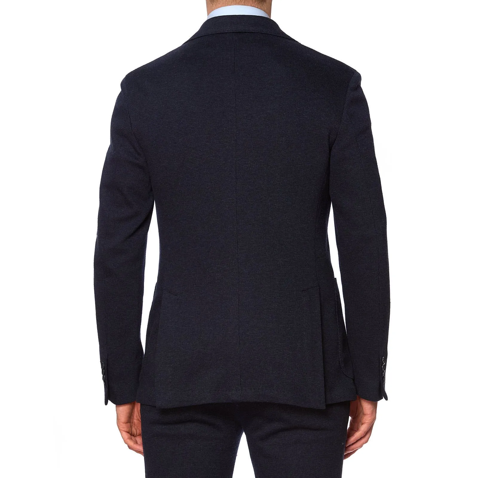 SARTORIA PARTENOPEA Blue Jersey Unlined Suit EU 50 NEW US 40 Current Model