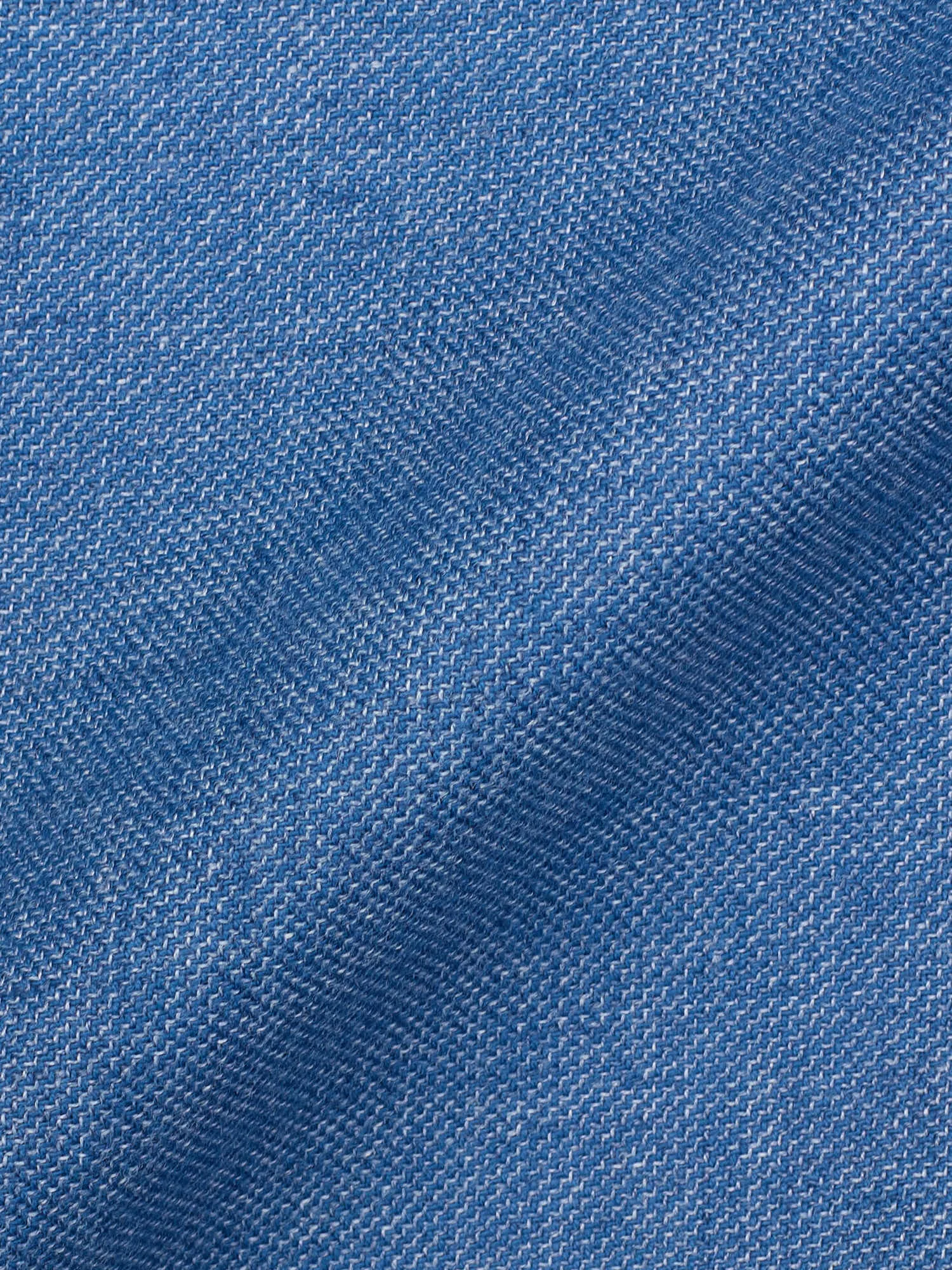 SARTORIA PARTENOPEA Blue Micro Cotton-Polyester-Linen Suit EU 50 NEW US 40 Current Model