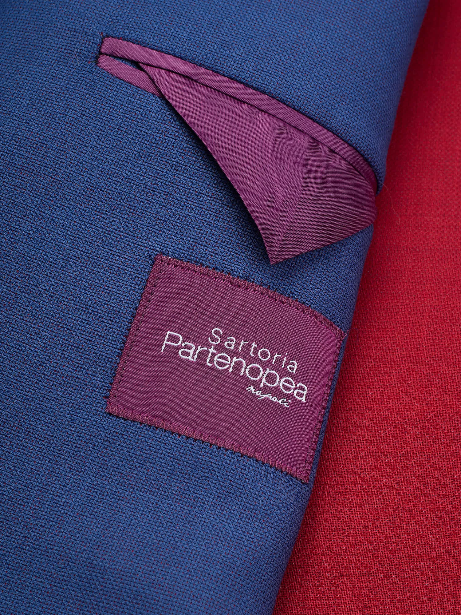 SARTORIA PARTENOPEA Blue VBC Drapers Blazer Jacket EU 52 NEW US 42 Current Model