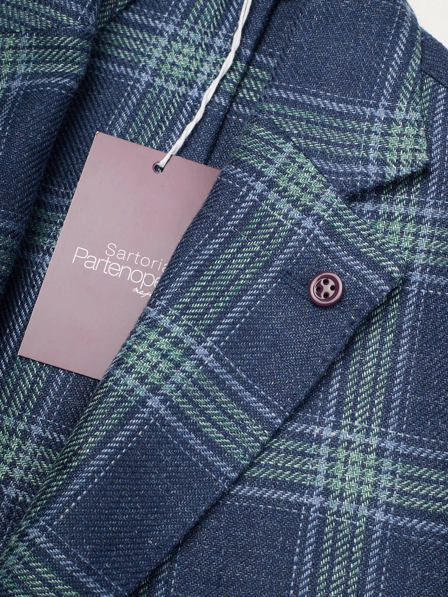 SARTORIA PARTENOPEA Blue VBC Drapers Jacket EU 52 NEW US 42 Current Model