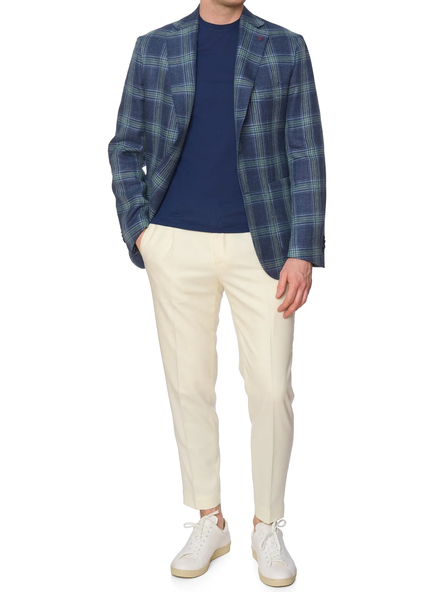 SARTORIA PARTENOPEA Blue VBC Drapers Jacket EU 52 NEW US 42 Current Model