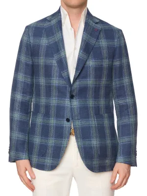 SARTORIA PARTENOPEA Blue VBC Drapers Jacket EU 52 NEW US 42 Current Model