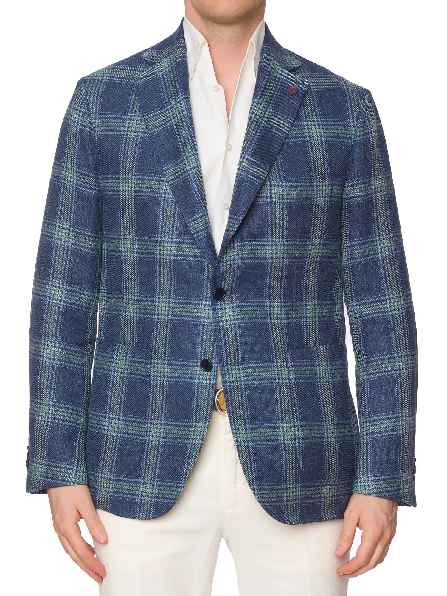 SARTORIA PARTENOPEA Blue VBC Drapers Jacket EU 52 NEW US 42 Current Model