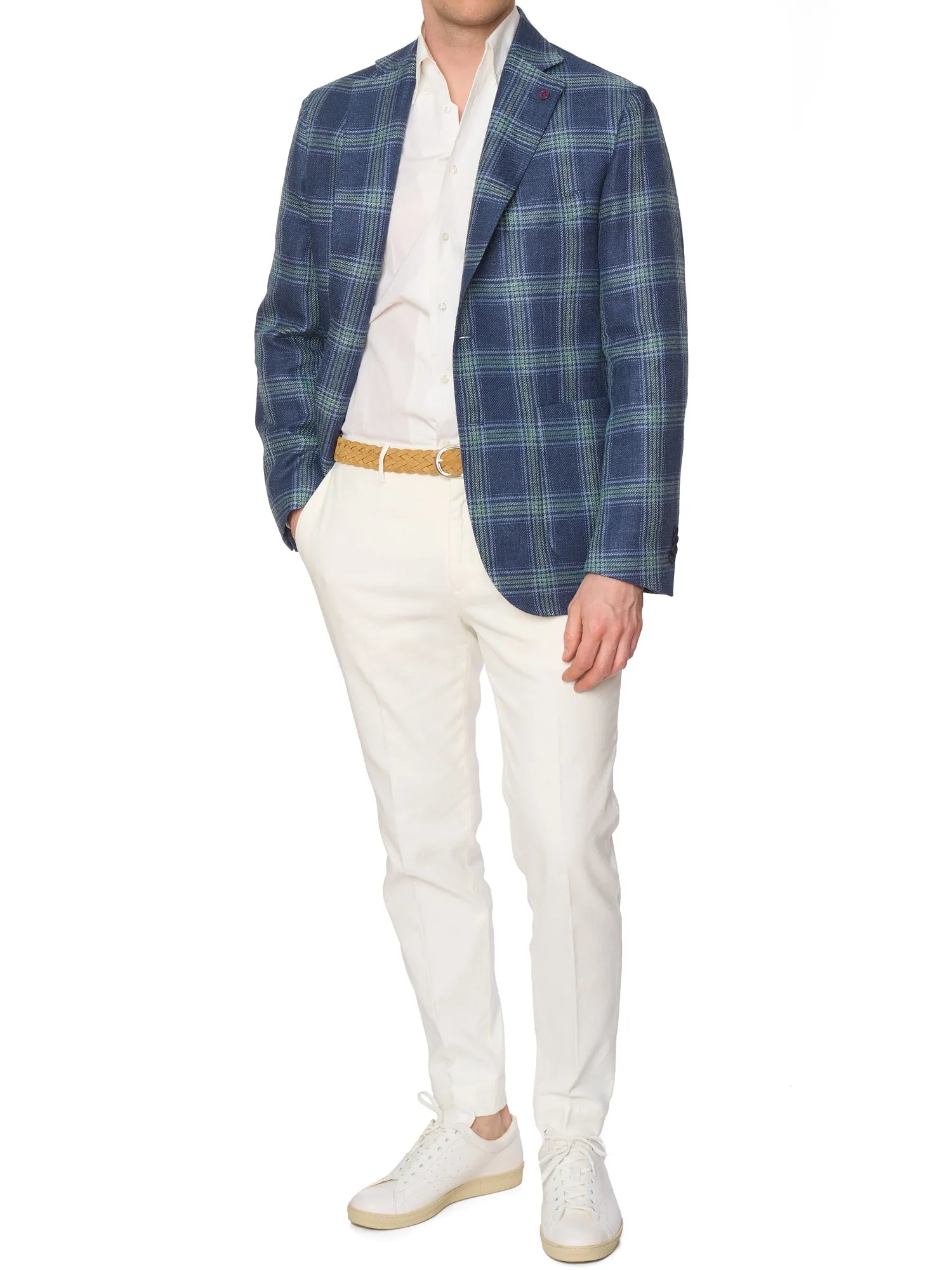 SARTORIA PARTENOPEA Blue VBC Drapers Jacket EU 52 NEW US 42 Current Model