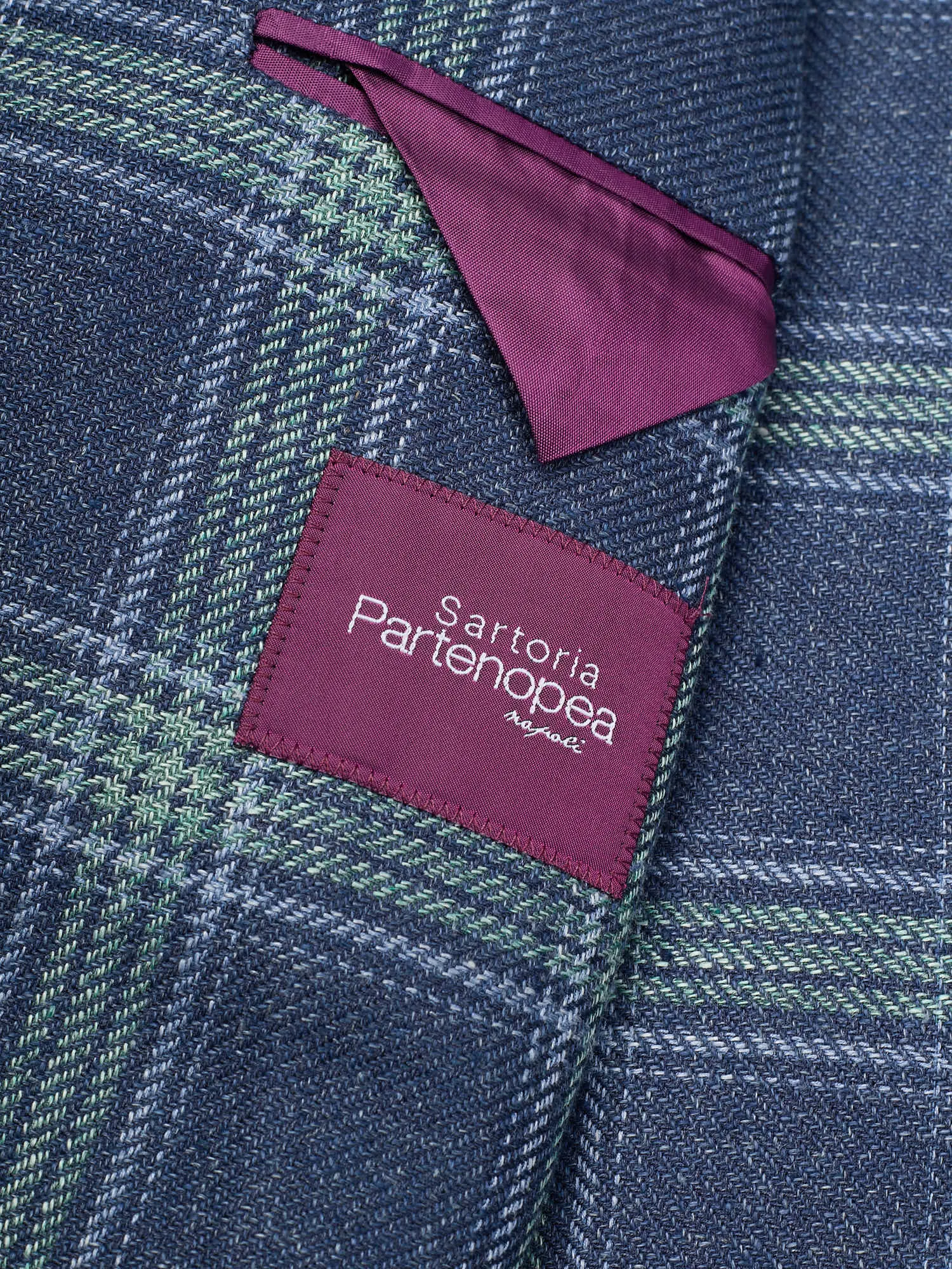 SARTORIA PARTENOPEA Blue VBC Drapers Jacket EU 52 NEW US 42 Current Model