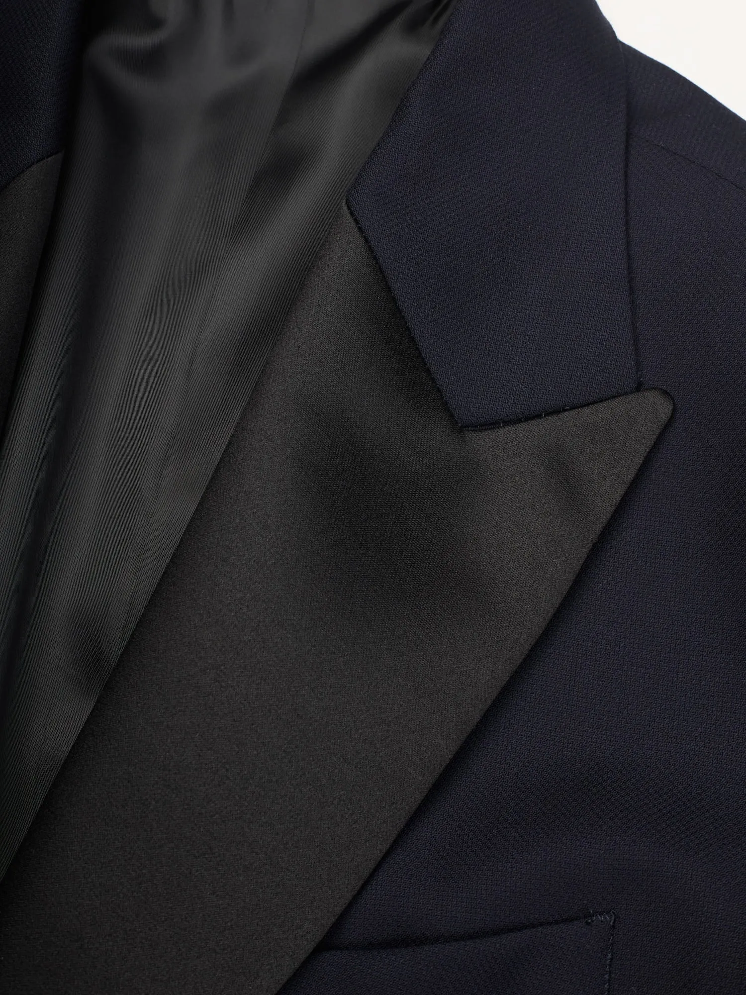 SARTORIA PARTENOPEA Midnight BlueSuper 120's DB Tuxedo Suit EU 50 NEW US 40