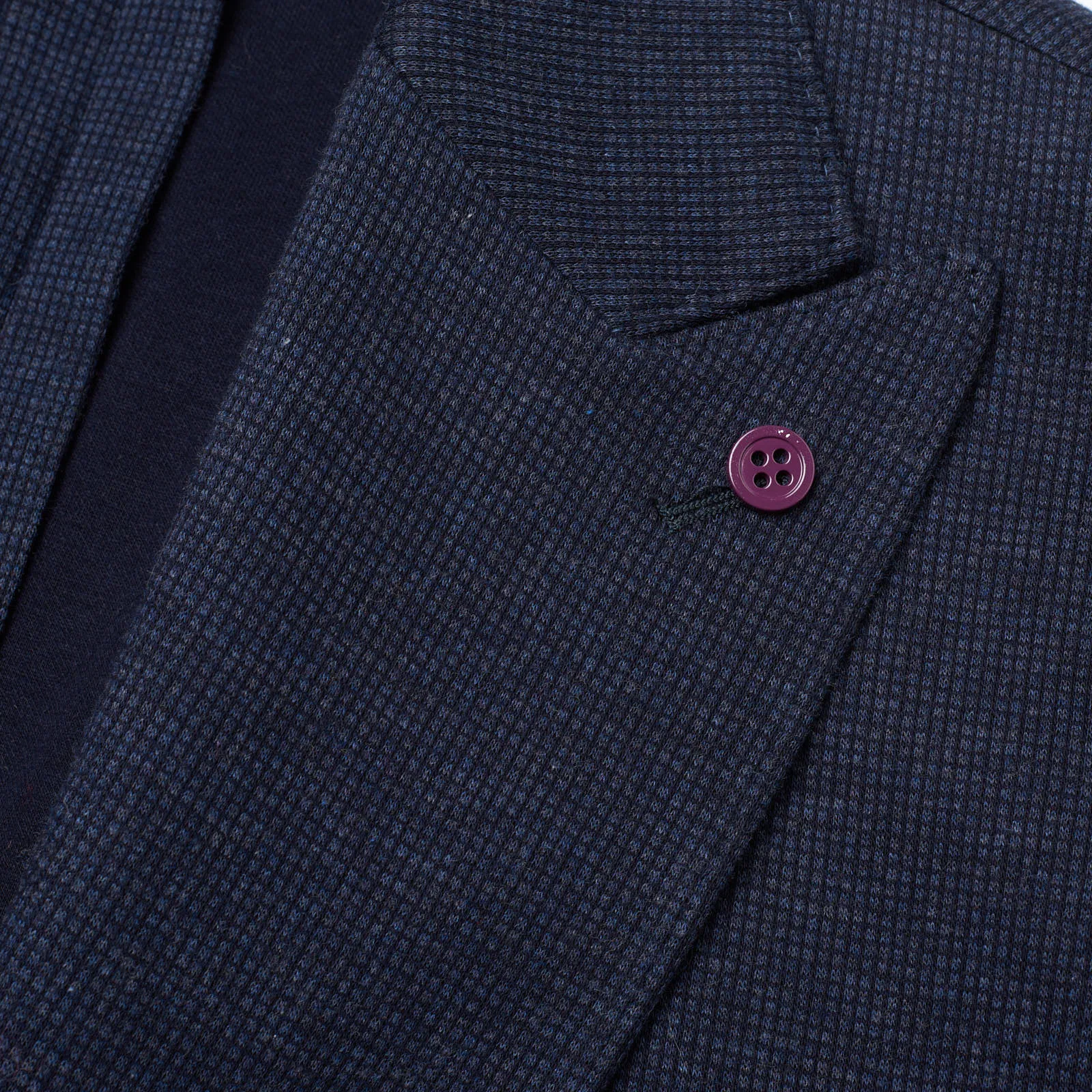 SARTORIA PARTENOPEA Navy Blue Micro Cotton Jacket EU 60 NEW US 50 Current Model