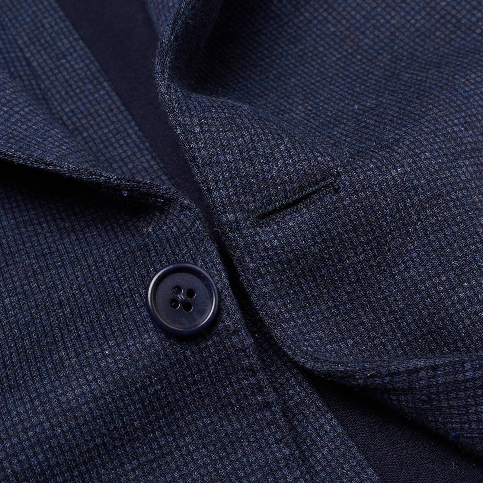 SARTORIA PARTENOPEA Navy Blue Micro Cotton Jacket EU 60 NEW US 50 Current Model