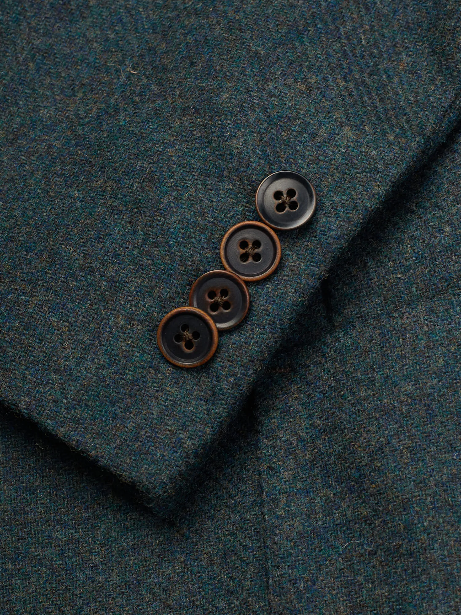 SARTORIA PARTENOPEA Peak Lapel Flannel Wool Jacket EU 52 NEW US 42 Current Model
