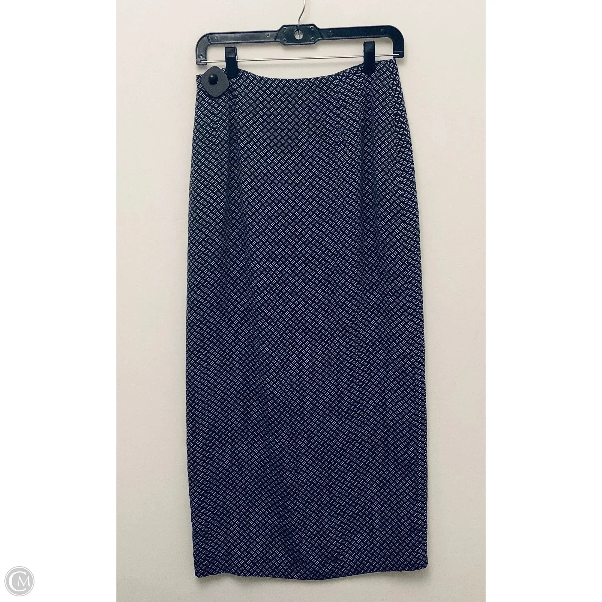 Skirt Maxi By Geoffery Beene In Blue. Size: 6