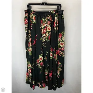 Skirt Maxi By Magic In Floral Print. Size: 26