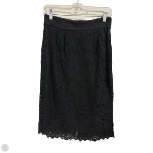 Skirt Midi By J. Crew In Black. Size: 4
