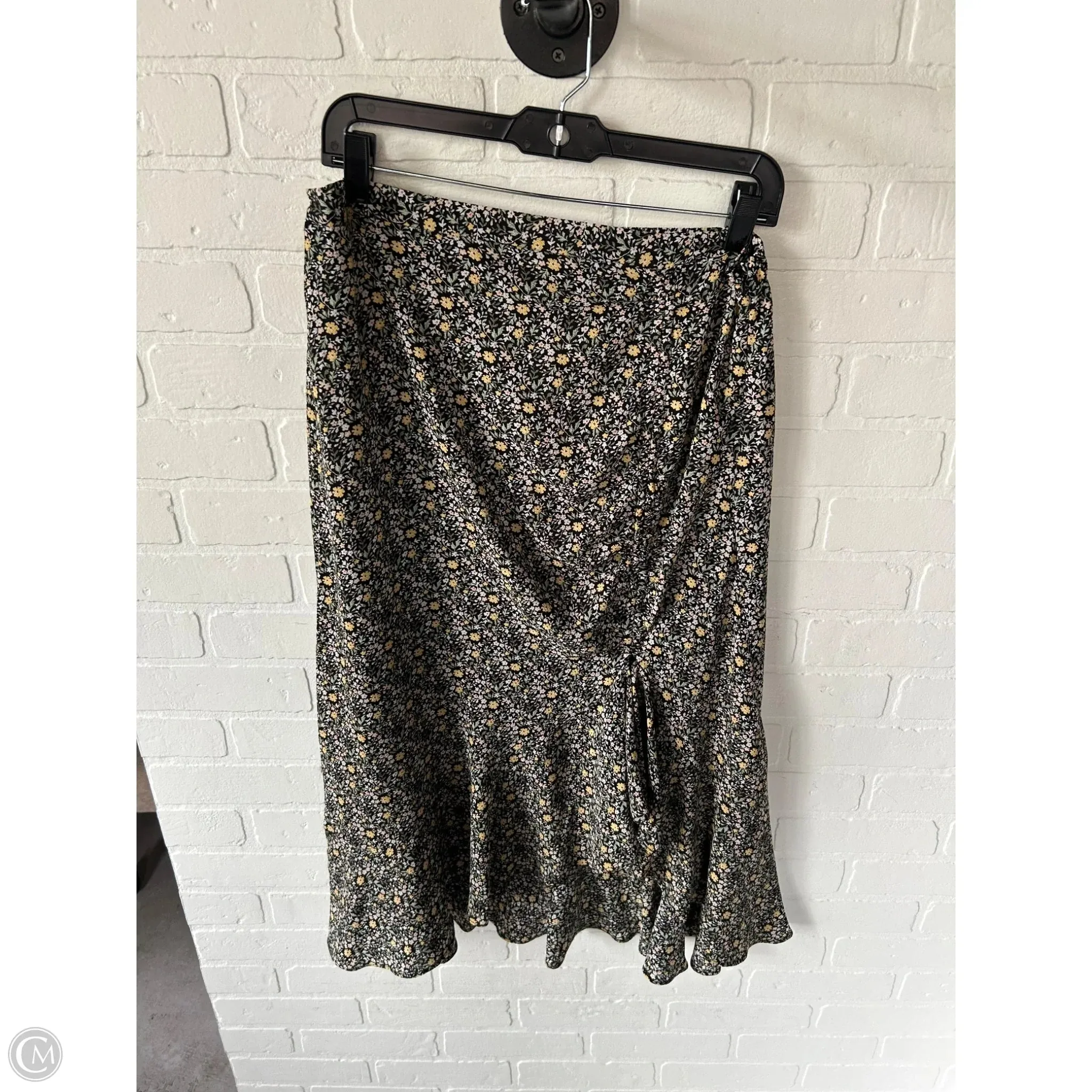 Skirt Midi By Max Studio In Black & Green. Size: 12