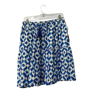 Skirt Mini & Short By Knox Rose In Blue & White. Size:18