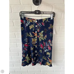 Skirt Mini & Short By Talbots In Blue & Yellow. Size: 6p